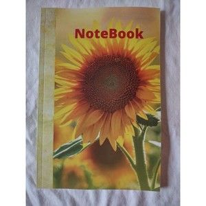 Sunflower Note Book Journal